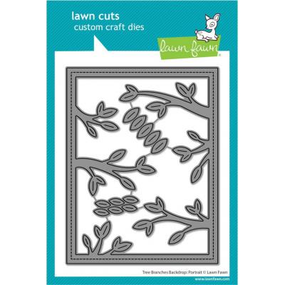 Lawn Fawn Lawn Cuts - Tree Branches Backdrop: Portrait